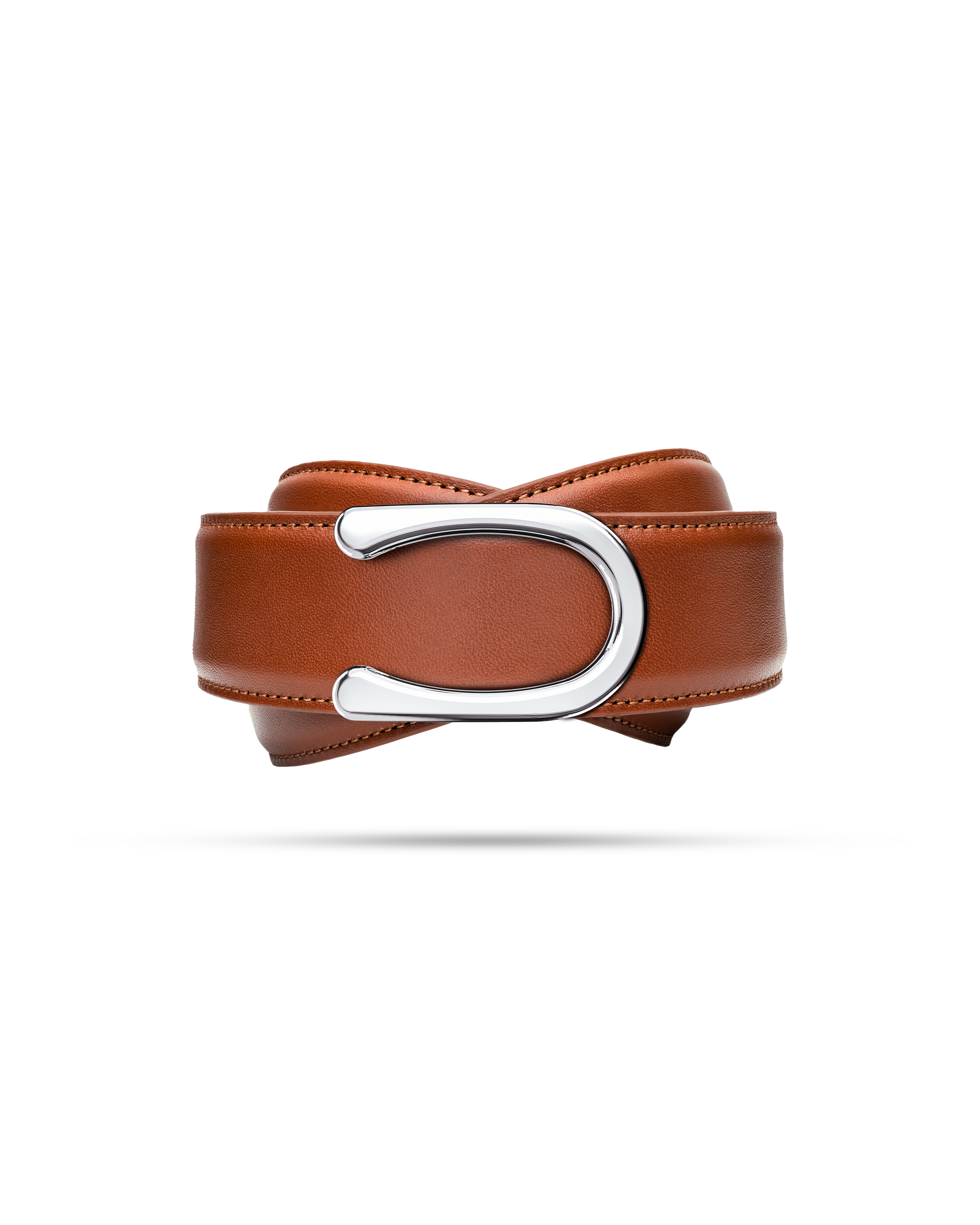 Model II Palladium  —  Calfskin Cognac Brown