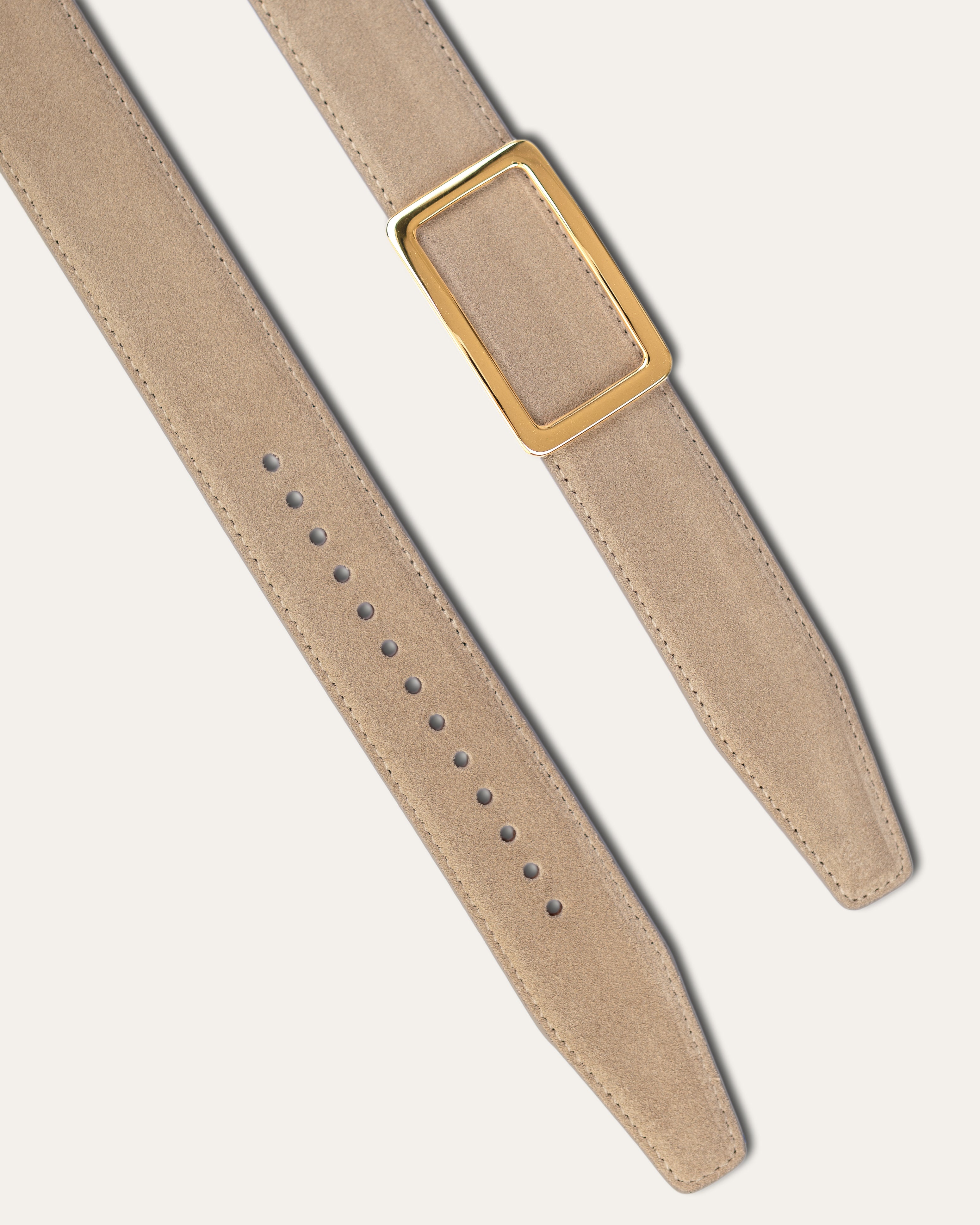 Model I Gold  —  Suede Verona Beige